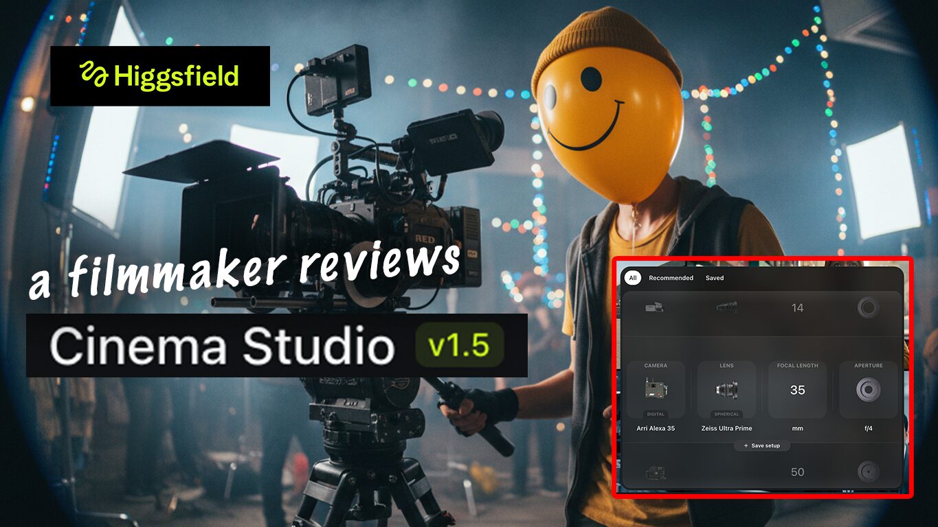 My Higgsfield Cinema Studio V1.5 Review